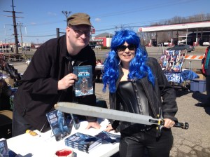 With "Virtual Blue" Nikki Howard!