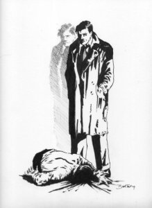 Art by David Burton and used by SWW to introduce Able-Bodied in the magazine.